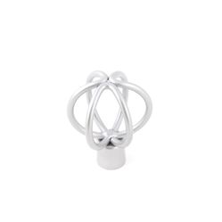 Ponteira Globo Titânio Para Varão de Cortina 19mm - P031 - 21