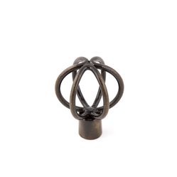 Ponteira Globo Ouro Velho Para Varão de Cortina 19mm - P031 - 08