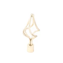 Ponteira Chama Dourado Para Varão de Cortina 19mm - P029 - 09