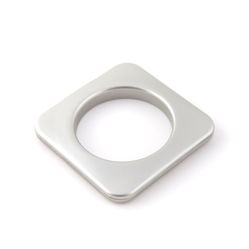 Ilhós Titânio Para Cortina Quadrado 32mm - Pct C/10 Unidades.