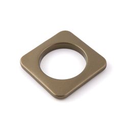 Ilhós Ouro Velho Para Cortina Quadrado 32mm - Pct C/10 Unidades.