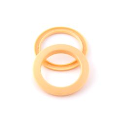 Ilhós Marfim Para Cortina Redondo 32mm - Pct C/10 Unidades.