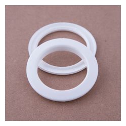 Ilhós Branco Para Cortina Redondo 32mm - Pct C/10 Unidades.