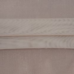 Tecido Para Cortina Voil Liso Judith 03 Fendi- Largura 3,00m