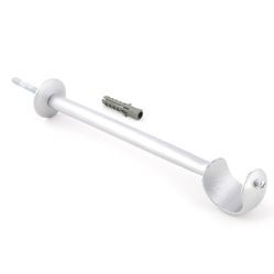 Suporte Simples longo 28mm - SL123 - 38 Aço Escovado
