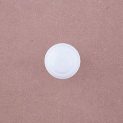 Ponteira Bola Branco Para Varão de Cortina 19mm - P021 - 16