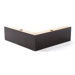 Pé de Madeira Cantoneira Tabaco-PMD-11