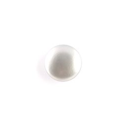 Ponteira Meia Lua Aço Escovado Para Varão de Cortina 19mm - P025 - 38