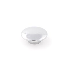 Ponteira Meia Lua Cromado Para Varão de Cortina 19mm - P025 - 10