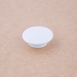 Ponteira Meia Lua Branca Para Varão de Cortina 19mm - P025 - 16