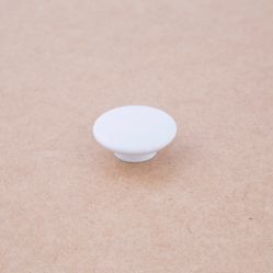 Ponteira Meia Lua Branca Para Varão de Cortina 19mm - P025 - 16