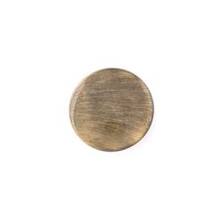 Ponteira Meia Lua Ouro Velho Para Varão de Cortina 28mm - P024 - 08