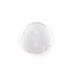 Ponteira Meia Lua Cromado Para Varão de Cortina 28mm - P024 - 10