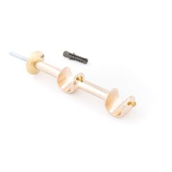 Suporte Duplo Dourado Para Varão De Cortina 19x19mm - SL060 - 09