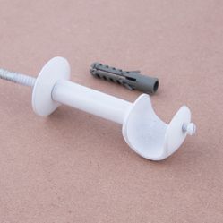 Suporte Simples Branco Para Varão De Cortina 19mm - SL066 - 16