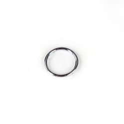 Argola Plástica 28mm Para Cortina - Pacote Com 10UN - AC 002P