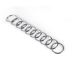 Argola Plástica 28mm Para Cortina - Pacote Com 10UN - AC 002P