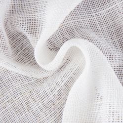 Tecido Para Cortina Linho Santorini  50.003-01 Off-White - Largura  3,00m