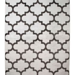 Tapete Para Quarto e Sala Belga Geometric 03 1,00X1,40 Cinza