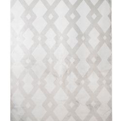 Tapete Para Quarto e Sala Belga Geometric 08 1,00X1,40 Cinza
