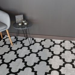 Tapete Para Quarto e Sala Belga Geometric 03 1,40X2,00 Cinza