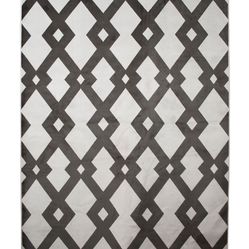 Tapete Para Quarto e Sala Belga Geometric 10 1,40X2,00 Grafite