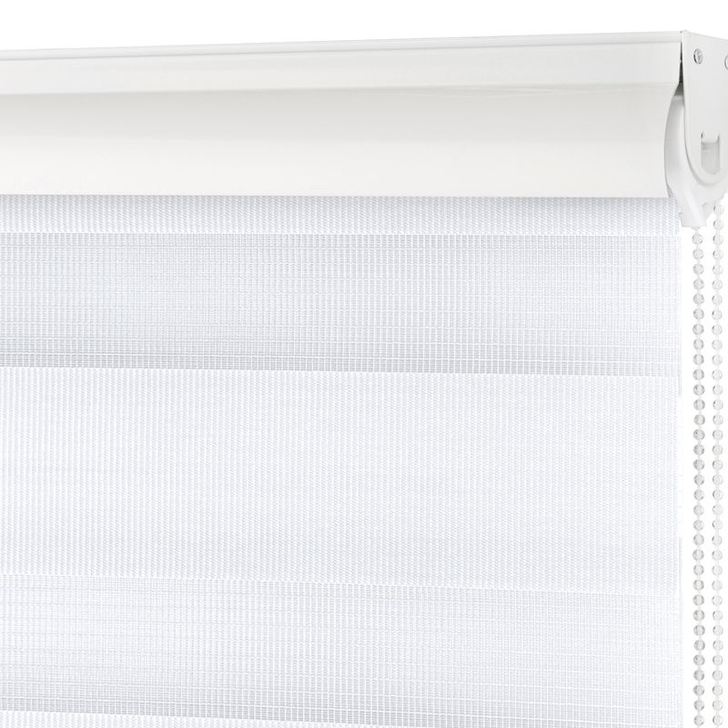 Persiana double branca da Wiler-k tecidos