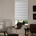 persiana branca ambientada double da Wiler-k tecidos