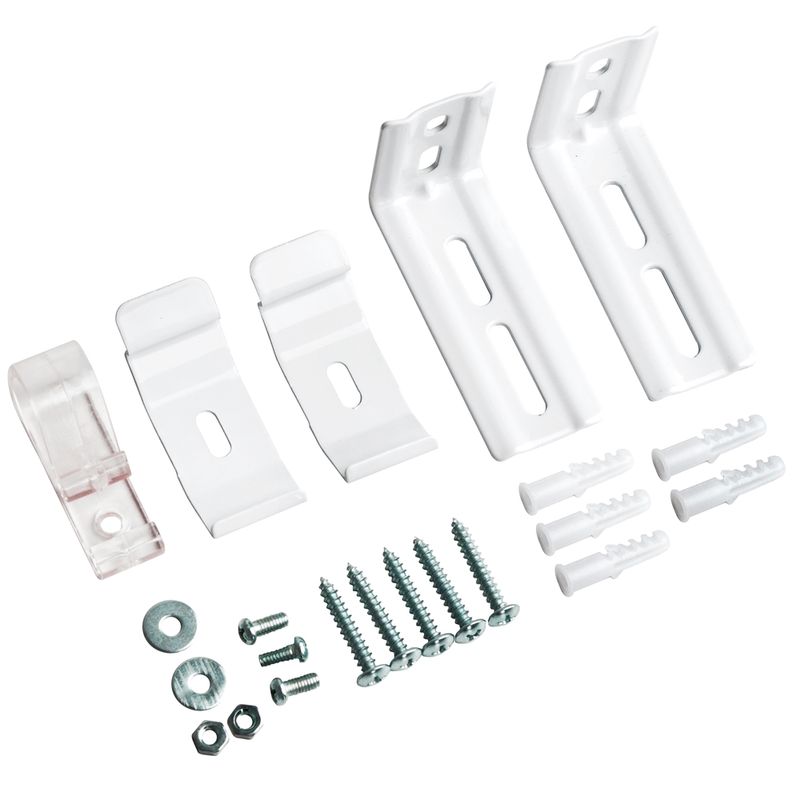 Estrutura de persiana branca double Wiler-k tecidos