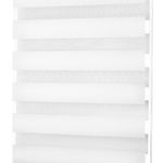 Persiana double branca ilustração de tecido Wiler-k