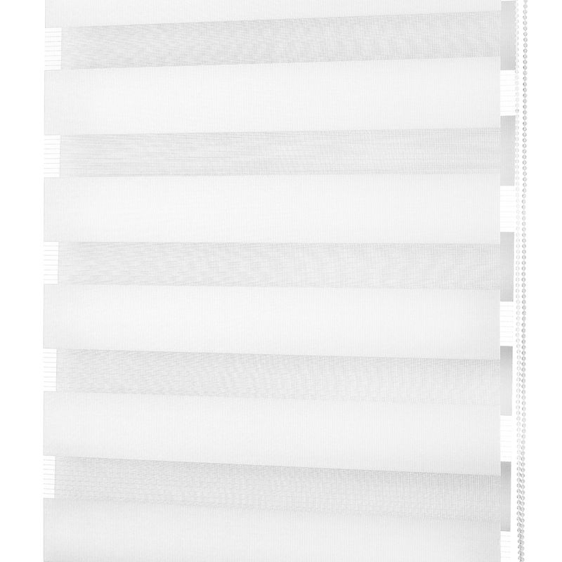 Persiana double branca ilustração de tecido Wiler-k