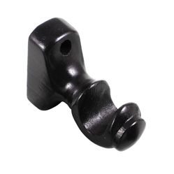 Kit Suporte e Ponteira em Madeira Para varão 19mm Imbuia