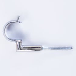 Suporte De Teto Cromado Para Varão De Cortina 19mm - SL079 - 10