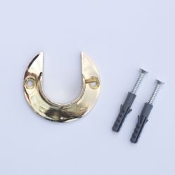 Suporte Flange para Varão de 28mm - Dourado