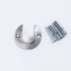 Suporte Flange para Varão de 19mm - Titanio