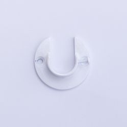 Suporte Flange para Varão de 19mm - Branco