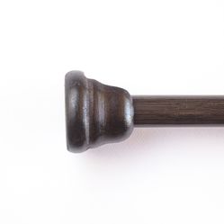 Suporte Flange Madeira Para varão 19mm Imbuia