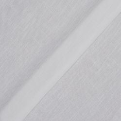 Tecido Para Cortina Voil Linhão 01 Branco - Largura 3,00m