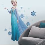 Adesivos-de-Parede-Decorativos-Frozen-Elsa-com-gliter-2371-3