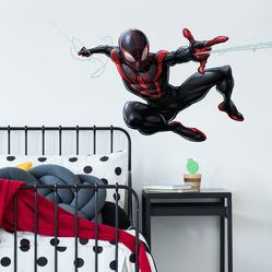 Adesivo de Parede - Auto Colante - Homem-Aranha Miles Morales - 43,8cm x 92,7cm