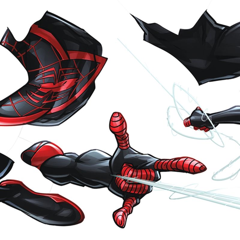 Adesivos-de-Parede-Decorativos-Homem-aranha-miles-morales-3921-2