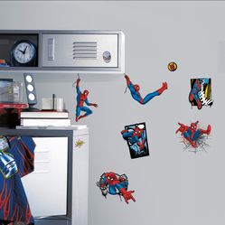 Adesivo de Parede - Auto Colante - Homem-Aranha Comic - 25.4cm x 45.7cm
