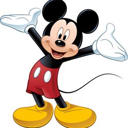 Adesivo de Parede - Auto Colante - Mickey Mouse Gigante - 45,7cm x 101,6cm