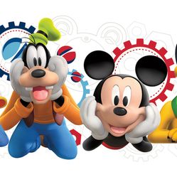 Adesivo de Parede - Auto Colante - Mickey Mouse Clubhouse - 45,7cm x 101,6cm