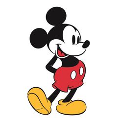 Adesivo de Parede - Auto Colante - Mickey Mouse - 45,7cm x 101,6cm