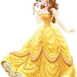 Adesivo de Parede - Auto Colante - Princesa Bela - 45,7cm x 101,6cm