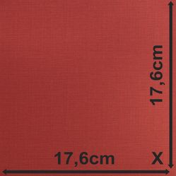Sintético Courvin Para Sofá e Estofado Dunas -12 Vermelho Largura 1,40m