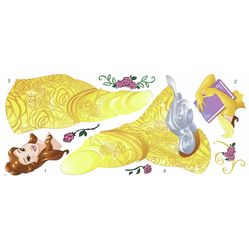 Adesivo de Parede - Auto Colante - Disney Princesa Bela - 45cm x 101,6cm