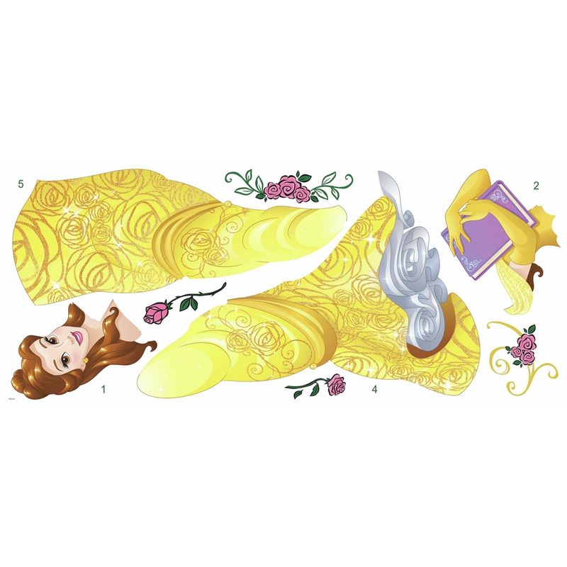 Papel-de-Parede-Disney-Adesivo-de-parede-bela-2-RMK3206GM