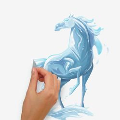 Adesivo de Parede - Auto Colante - Disney Frozen - 22cm x 44cm